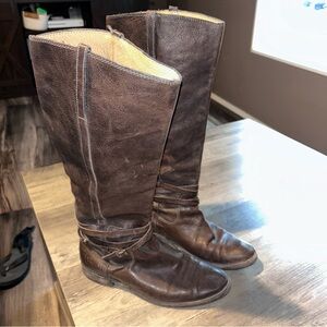 Frye Boots.